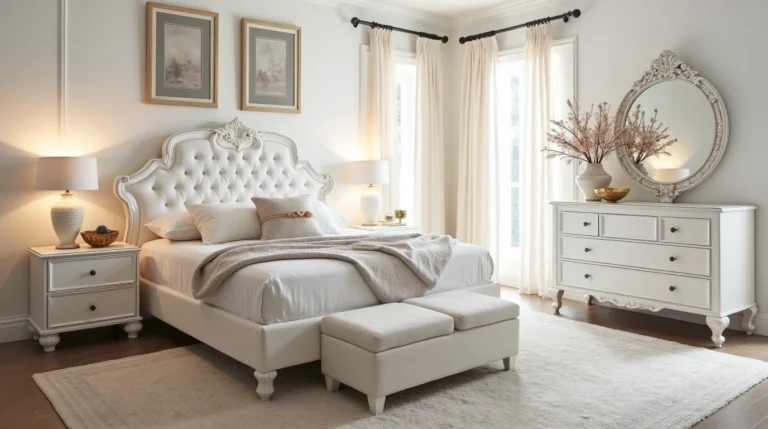 Queen Bedroom Set in White